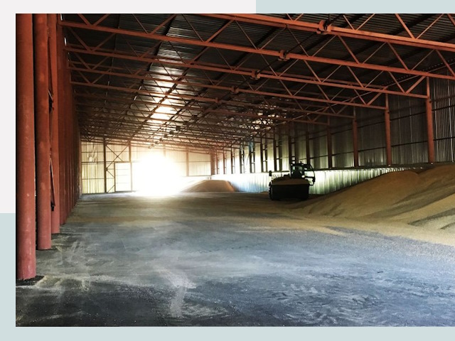 Строительство зернохранилищ в Реутове