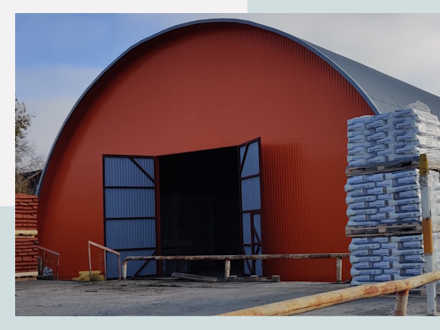 Полукруглые ангары по цене от 624 руб. в Реутов
