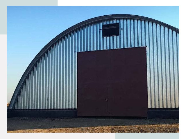 Бескаркасные ангары в Реутове