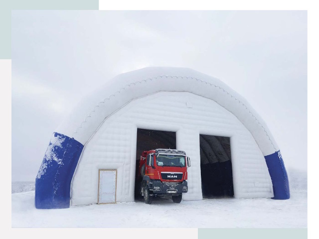 Мобильные ангары в Реутове