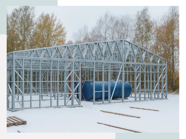 Металлические ангары в Реутове