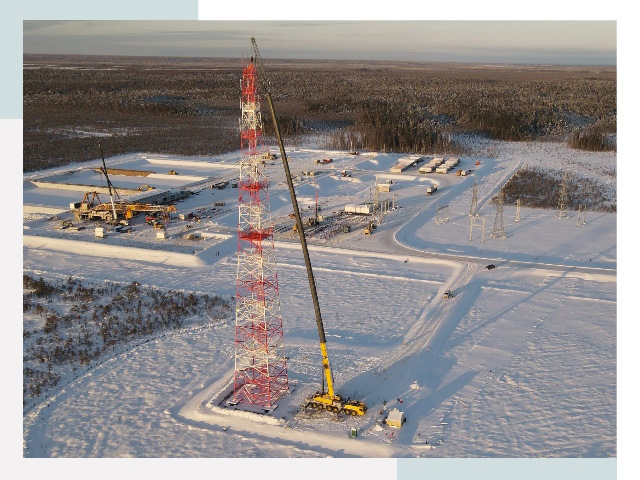 Мачты связи в Реутове