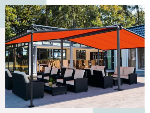 Навесы для кафе и ресторанов в Реутове