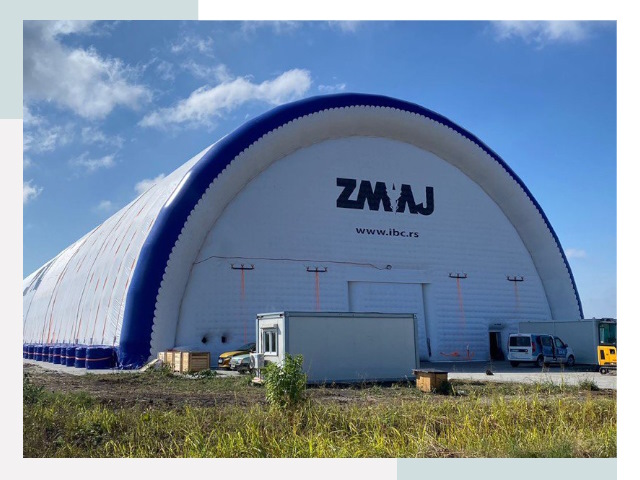 Брендирование ангаров в Реутове