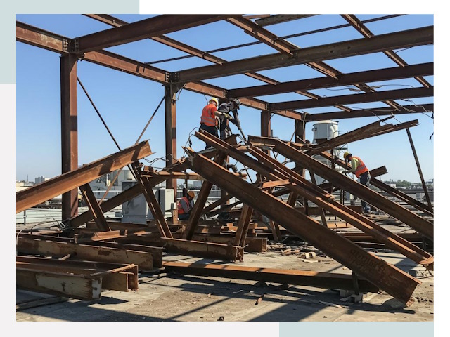 Демонтаж металлоконструкций в Реутове от 624 руб.